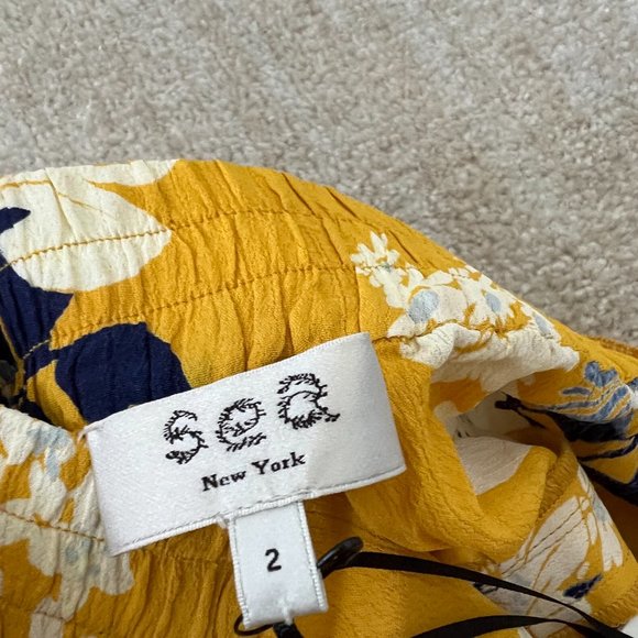 NWT Sea New York Pia High Rise Wide Leg Floral Pants 2 - Picture 2 of 11